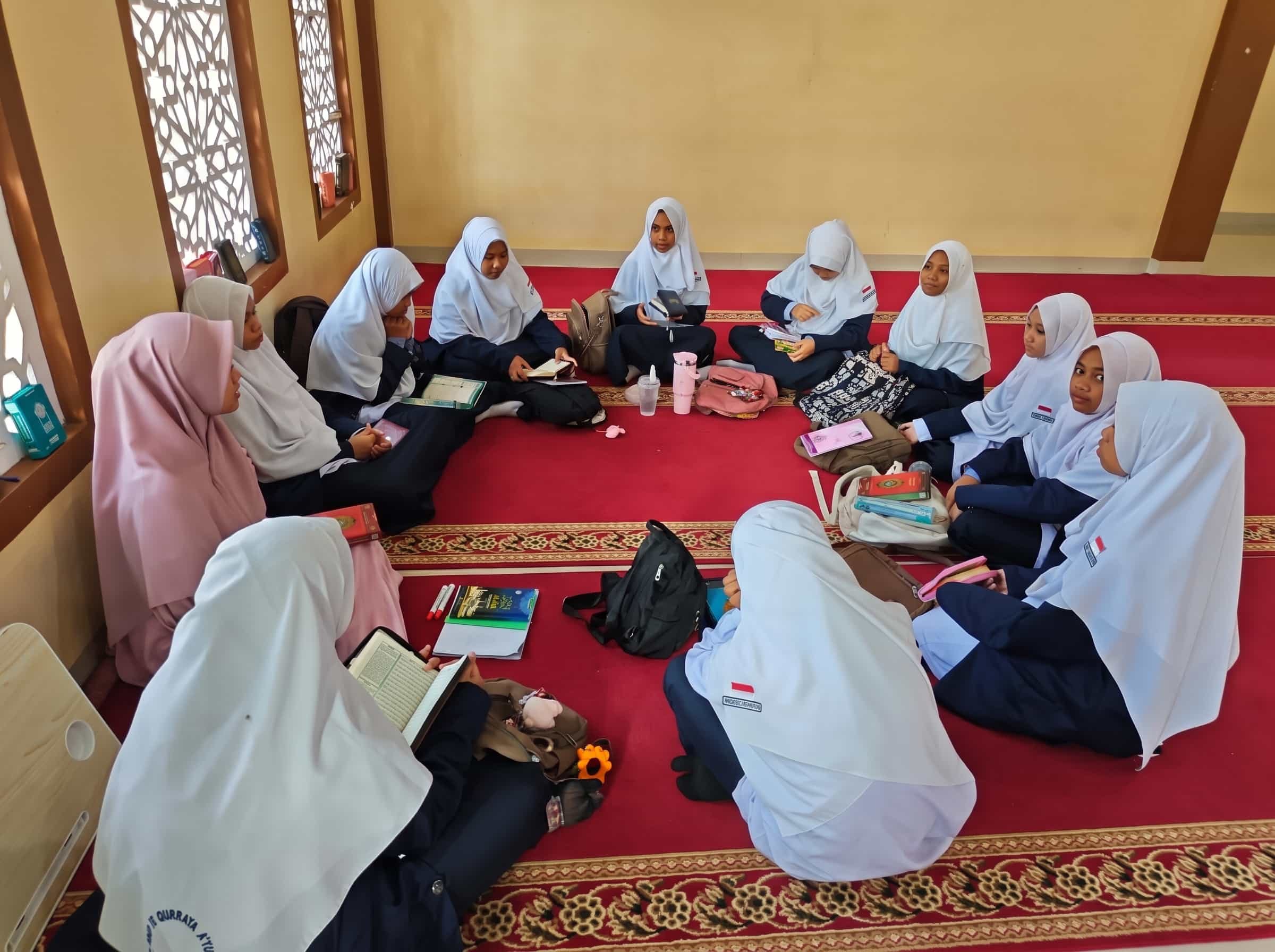 Kegiatan belajar di kelas